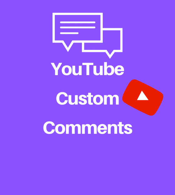 Buy Youtube Custom Comments