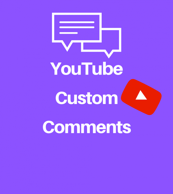 Buy Youtube Custom Comments
