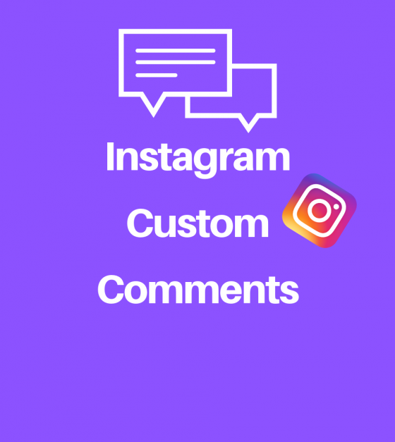 Buy Instagram Custom Comments